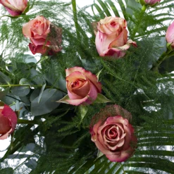 Boeket Rosa Roze Groot -Planten Eden Verkoopwinkel boeket rosa roze boeketten 3