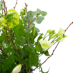 Boeket Witte Winter Groot -Planten Eden Verkoopwinkel boeket witte winter boeketten 3 1