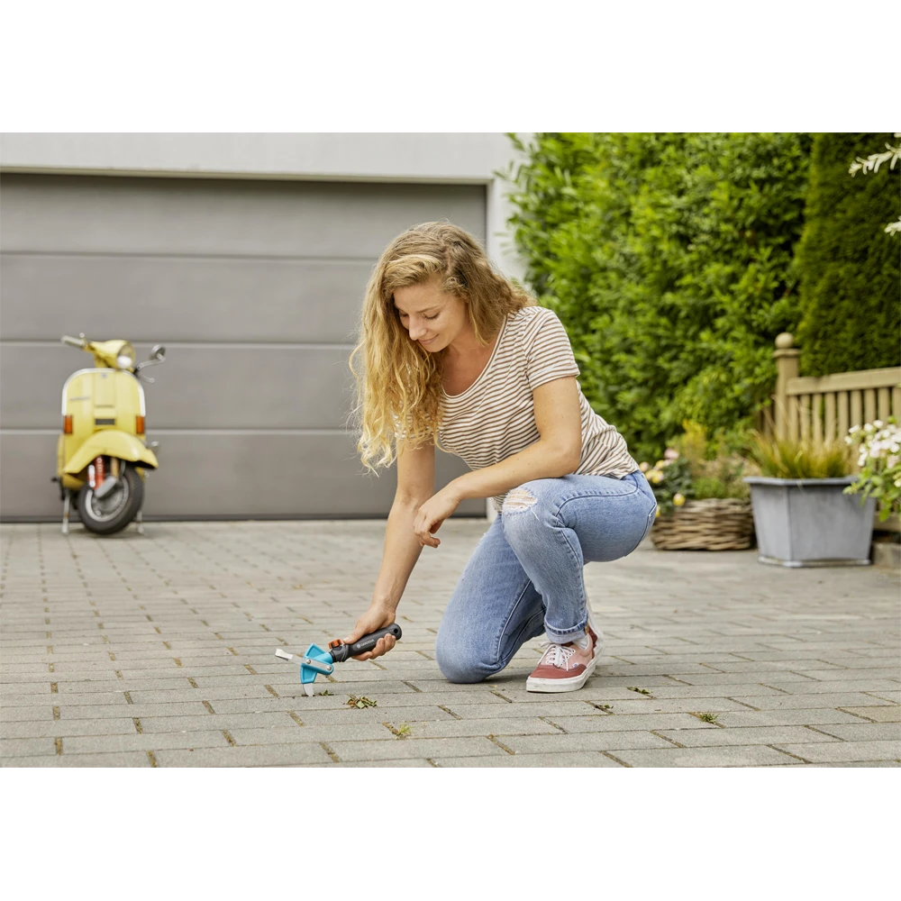 Combisysteem 2-in-1 Onkruidwieder Voor Patiou2019s - Gardena - Afbeelding 4