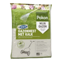 Pokon Gazonmest Met Kalk 5kg Voor 75mu00b2 - Gazonmeststof, Gazonkalk
