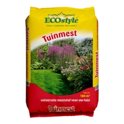 EcoStyle Tuinmest 18kg - Tuinplanten Voeding, Gazonmeststof